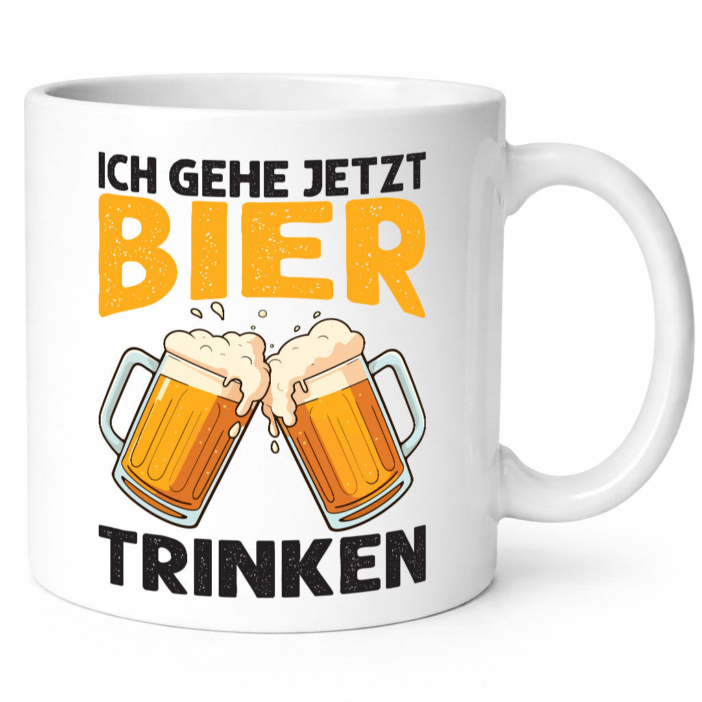 Ich gehe jetzt Bier Trinken | Biertrinker Bierliebhaber v2 Geschenkidee Humor