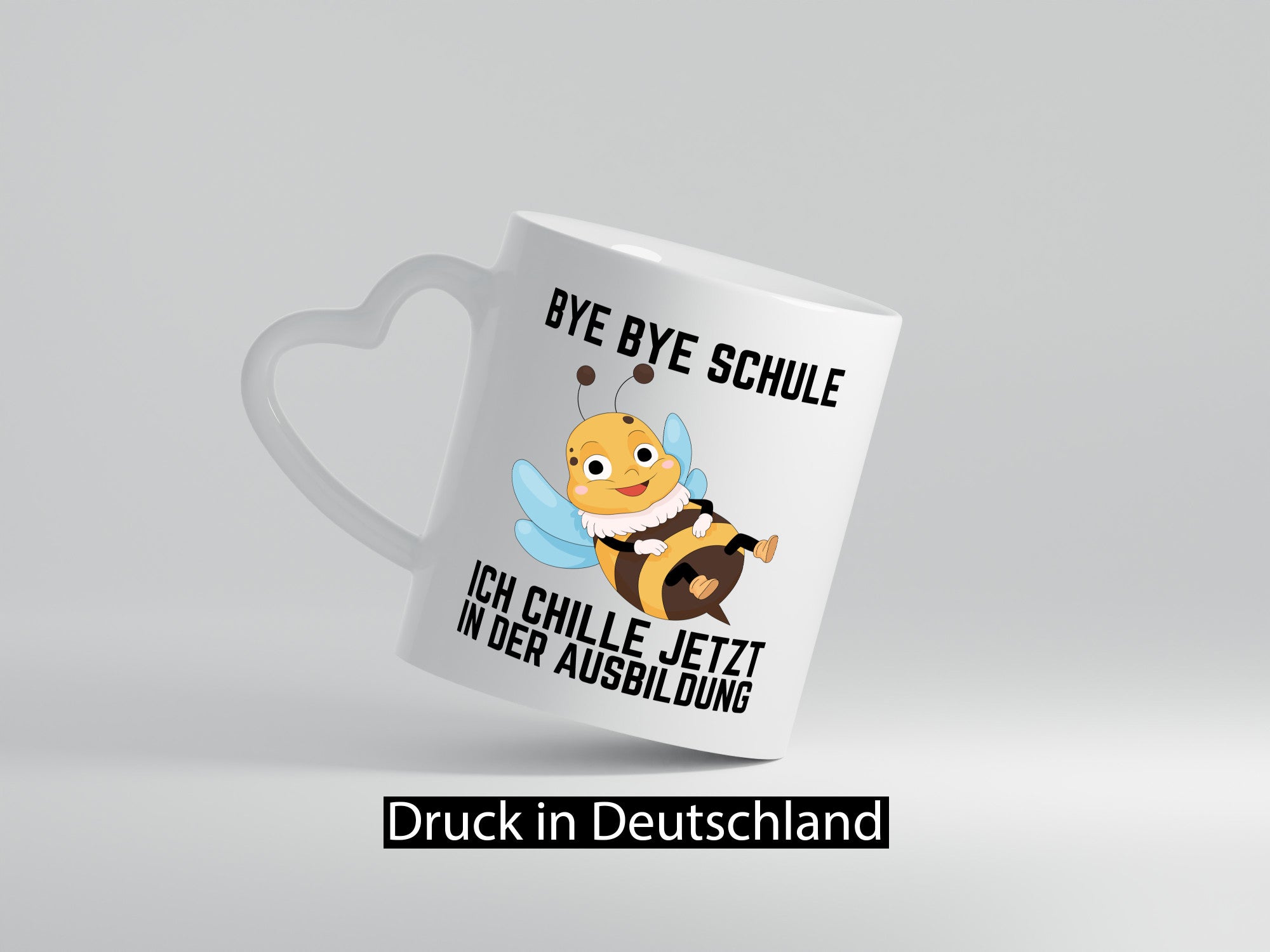 Bye Schule ich chill jetzt in der Ausbildung | Hauptschule Humor Geschenkidee