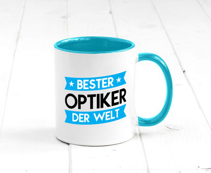 Bester Optiker | Augenoptiker Geschenkidee Humor Tasse