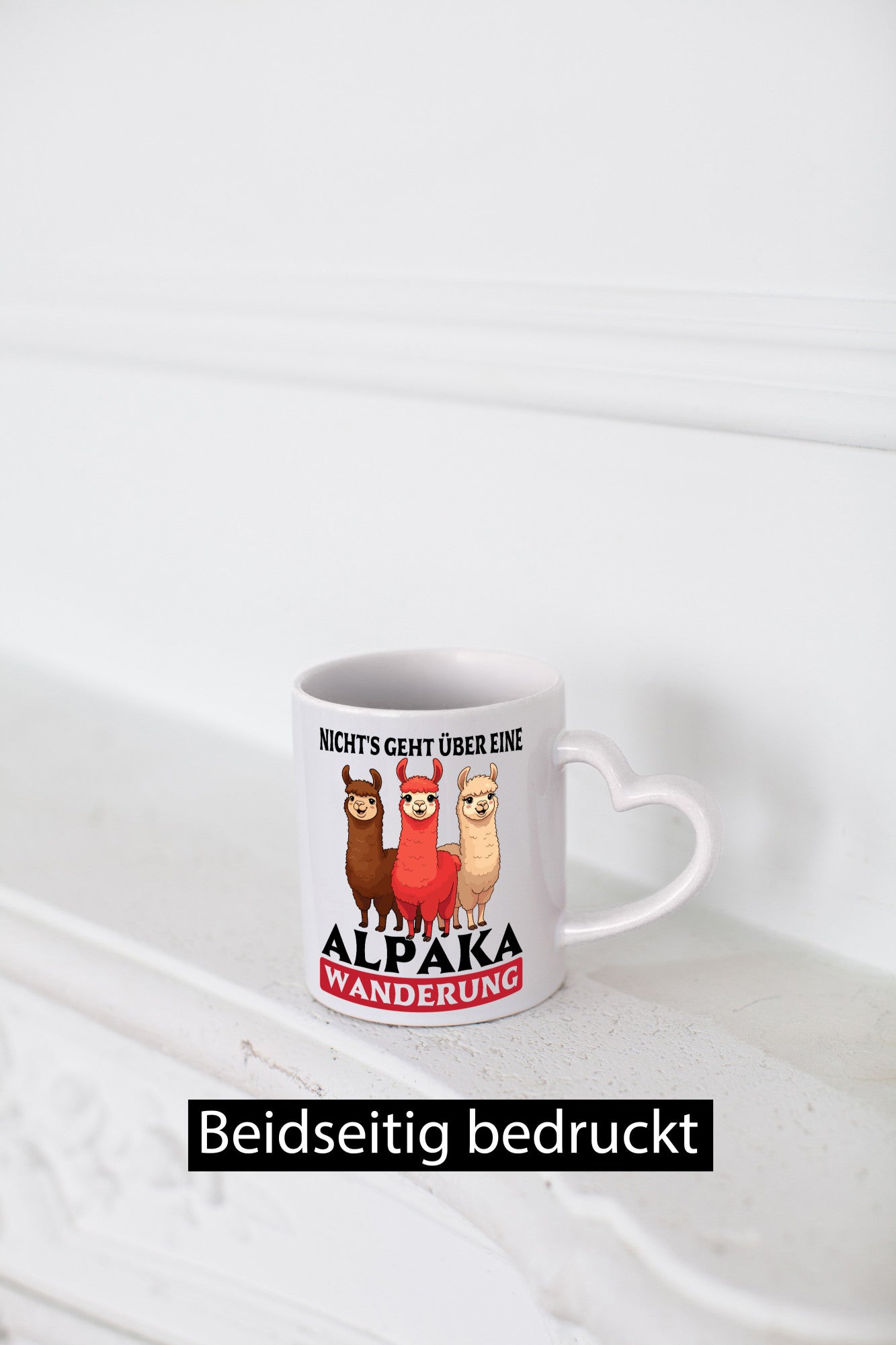 Nichts geht über eine Alpaka Wanderung | Lama Wandern lustig Humor Geschenkidee