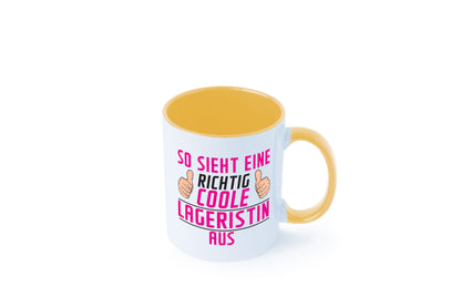 Richtig Coole Lageristin | Beruf Lager Arbeiterin Humor Arbeit Kollegen Büro