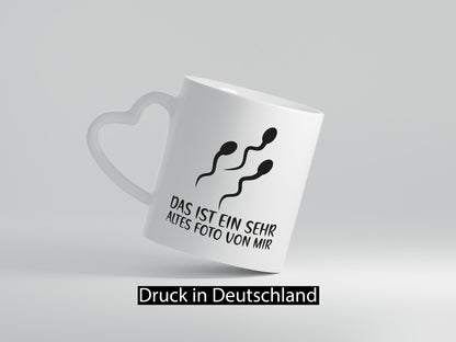 Das ist ein sehr altes Foto von mir | Schwangerschaft Paar lustig Humor