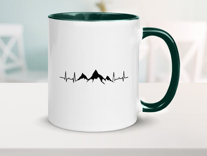 Berge Motiv | Alpen Skifahren Skiurlaub Apres Ski Geschenkidee Humor Tasse