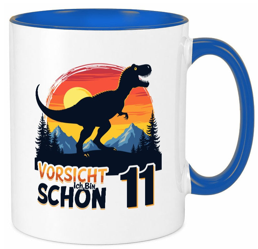10. Geburtstag | 10 Jahre Dinosaurier v2 lustig Geschenkidee Geschenk Tasse