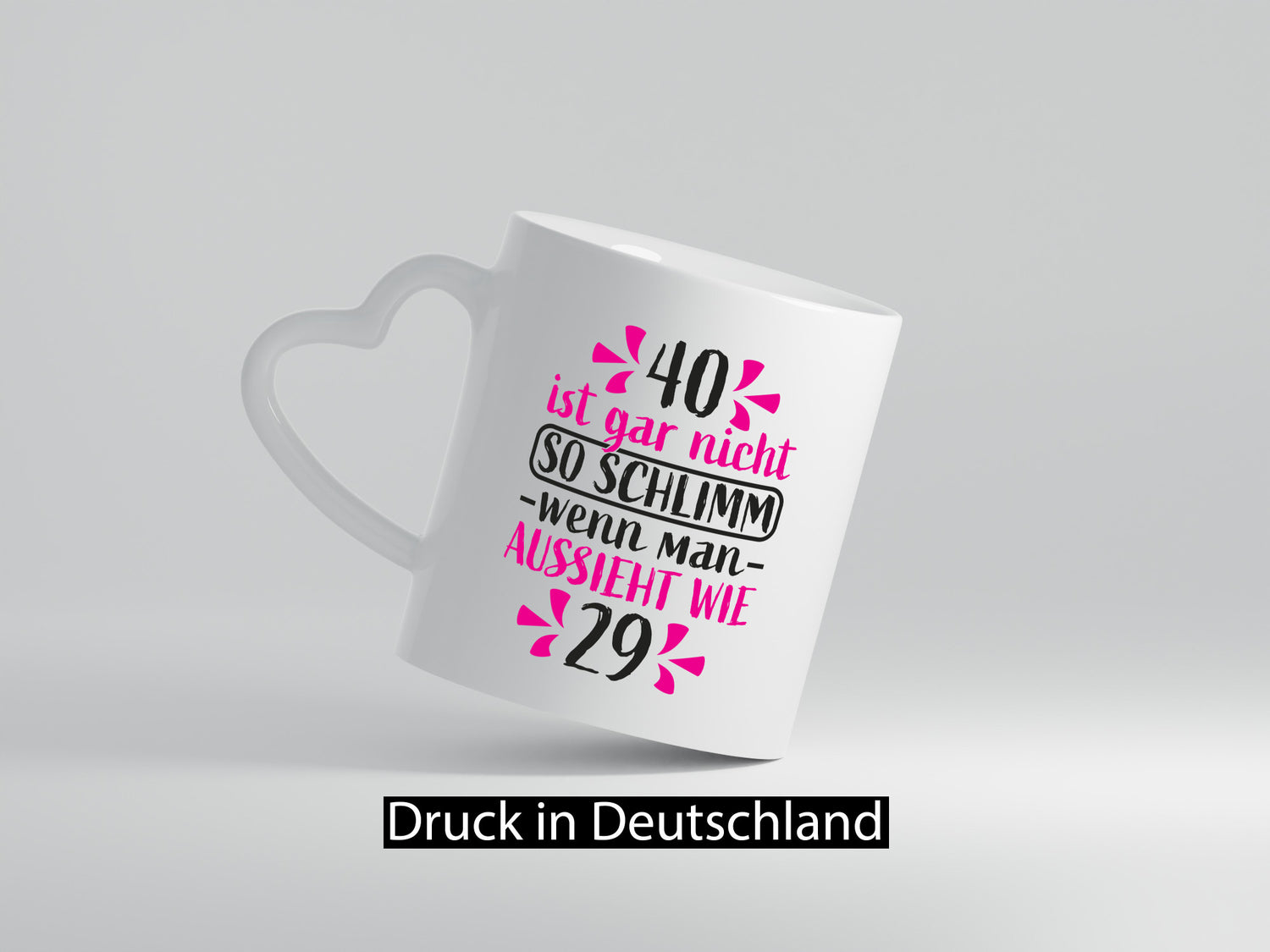 40 nicht schlimm | 40. Geburtstag Humor Geschenkidee Tasse