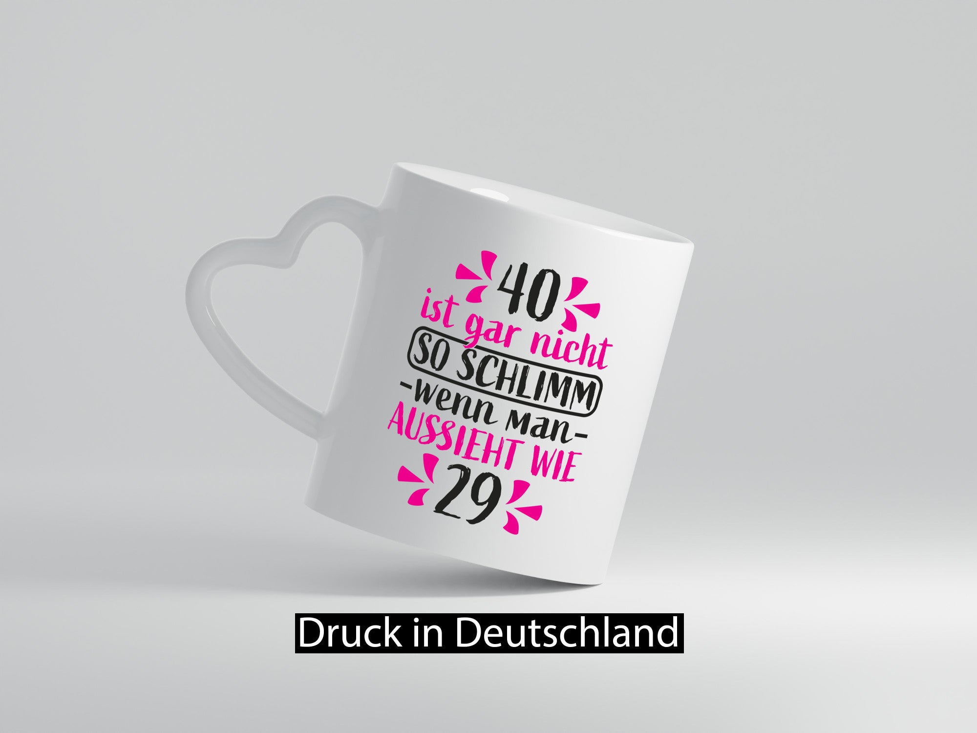 40 nicht schlimm | 40. Geburtstag Humor Geschenkidee Tasse