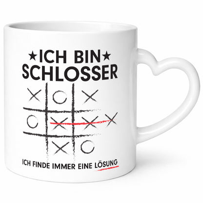 Löse Probleme: Schlosser | Beruf Schlosserei Geschenkidee Arbeit Kollegen Büro