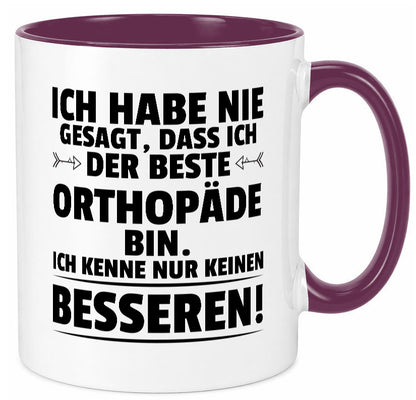 Der Beste Orthopäde | Orthopädie Humor Geschenkidee Tasse
