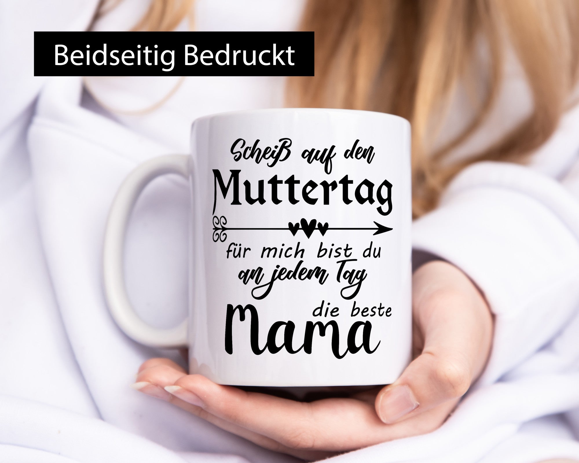 Scheiß auf Muttertag | Die beste Mama Liebe Humor Familie Geschenkidee Tasse