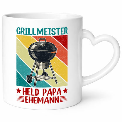 Grillmeister | held Ehemann Grillschürzen vatertag Geschenkidee Familie Humor