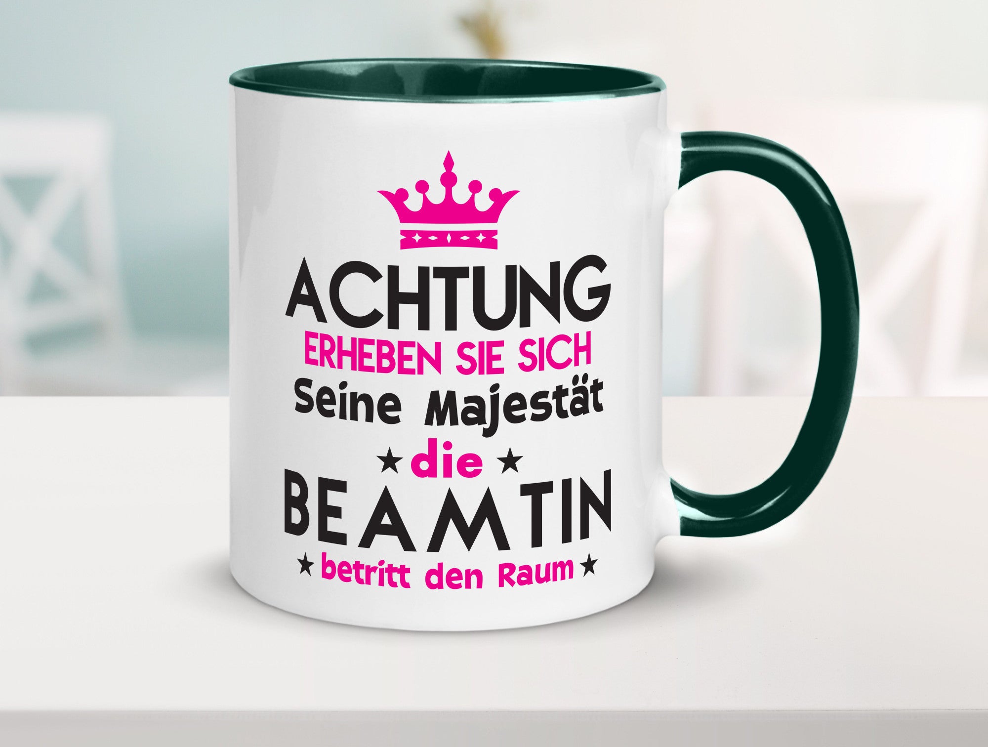 Seine Majestät Beamtin | Verbeamtung öffentlicher Dienst Geschenkidee Humor
