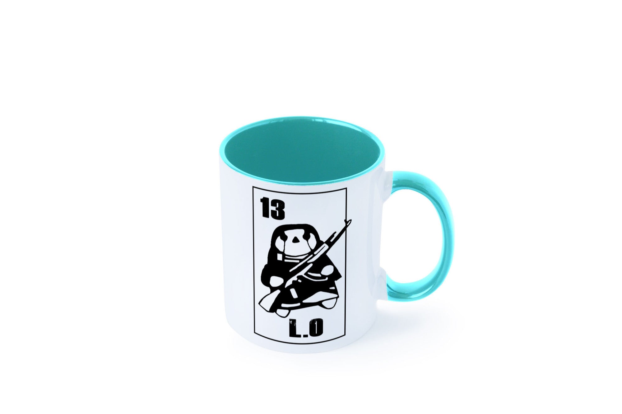 13 L.O lustiger Spruch Geschenk Humor Geschenkidee Tasse