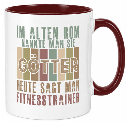 Heute sagt man: Fitnesstrainer | Personal Trainer Geschenkidee Humor Tasse
