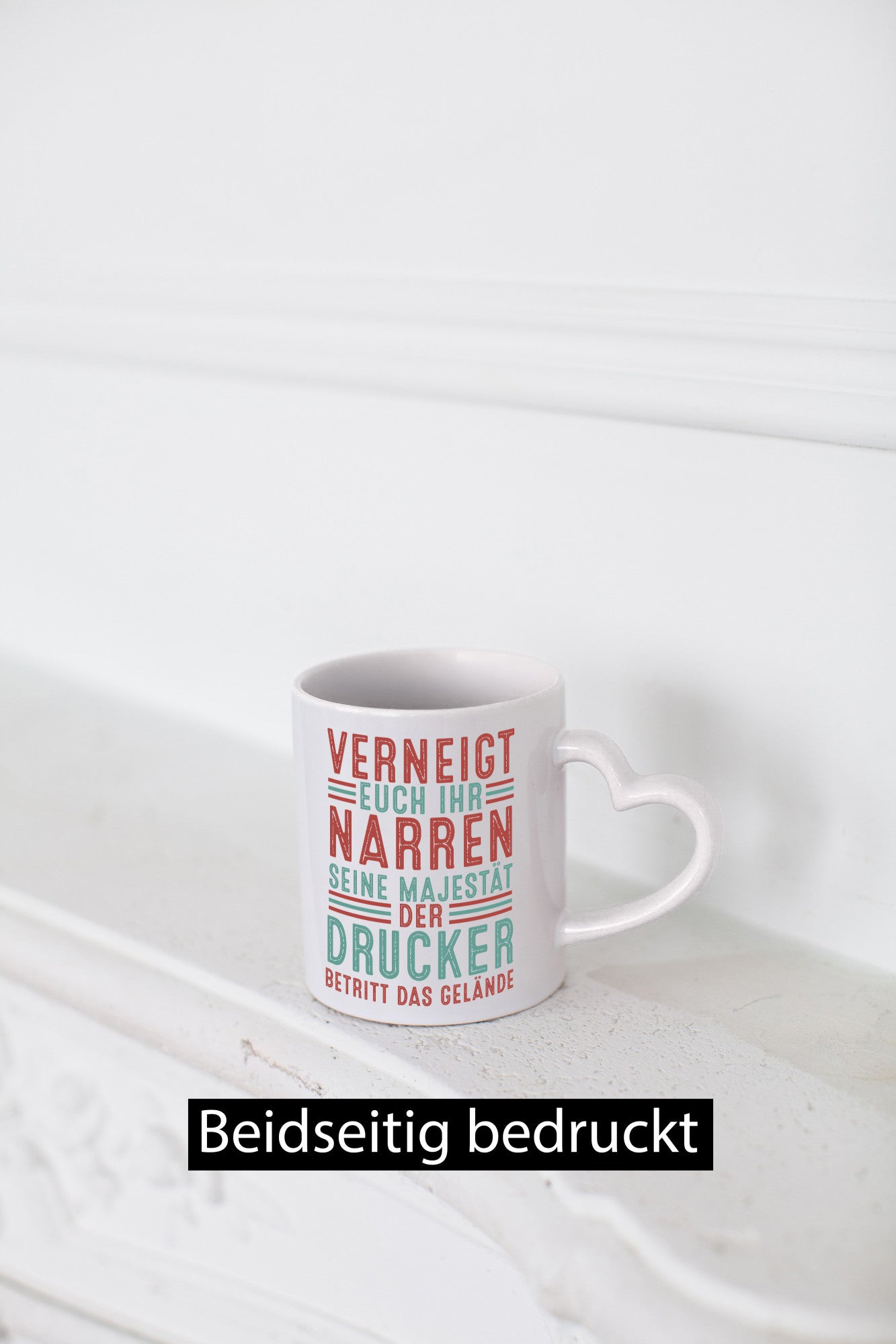 Verneigt euch: Drucker | Druckerei Print Medien v2 Geschenkidee Humor Tasse