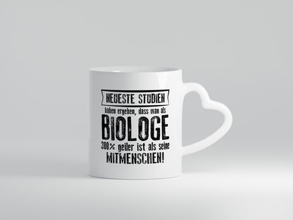 Neuste Studien: Biologe | Biologie Naturforscher Humor Geschenkidee Tasse