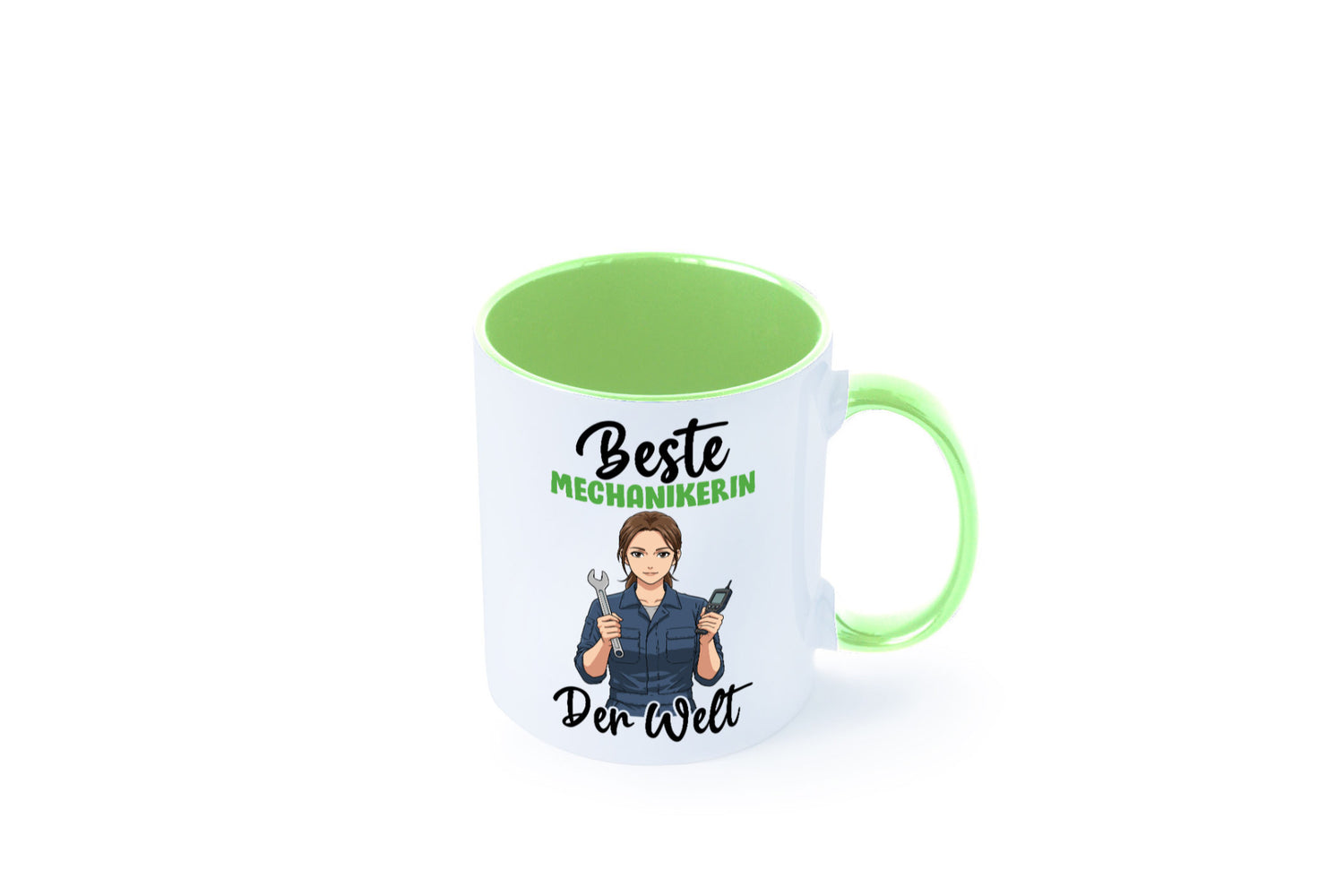Beste Mechanikerin | KFZ v2 Humor Geschenkidee Tasse