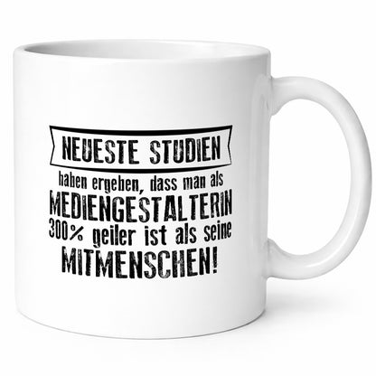 Neuste Studien: Mediengestalterin | Medien lustig Humor Geschenkidee Geschenk