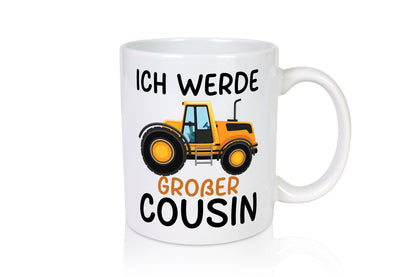 Ich werde Großer Bruder | Schwangerschaft Traktor lustiger Spruch Geschenk