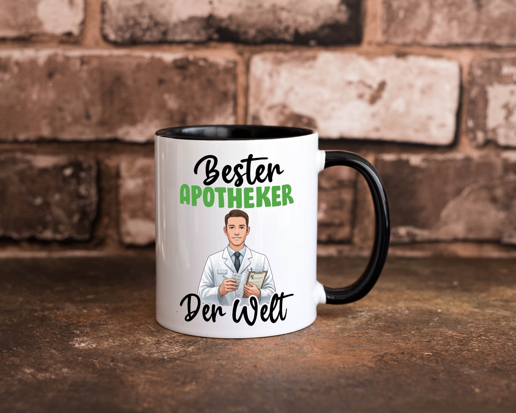 Bester Apotheker | Apotheke Pharmazie v2 Humor Geschenkidee Tasse