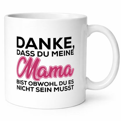 Mutter Liebe | Pflegemutter Tasse Stiefmutter Spruch lustiger Geschenk Familie