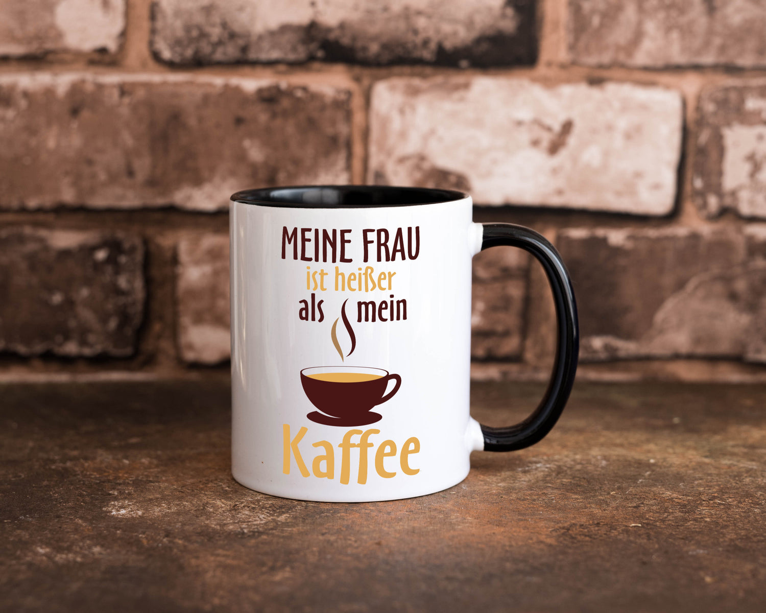 Meine Frau ist heißer als Kaffee | Ehe Partnerschaft Geschenk Humor