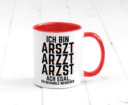 Ich bin Arzt | Rechtschreibung Klinik lustiger Spruch lustig Humor Geschenkidee