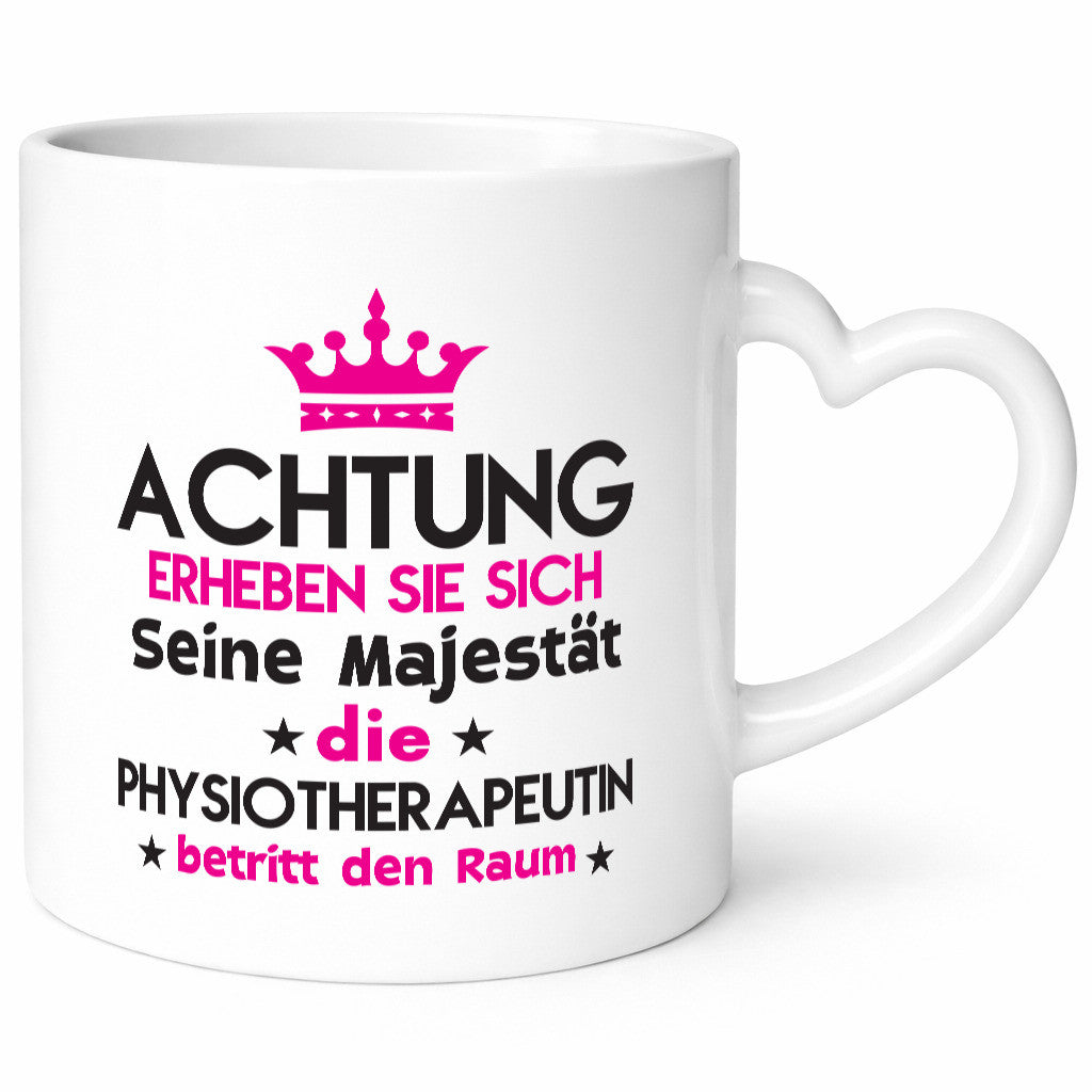 Seine Majestät Physiotherapeutin v2 Geschenkidee Humor Tasse