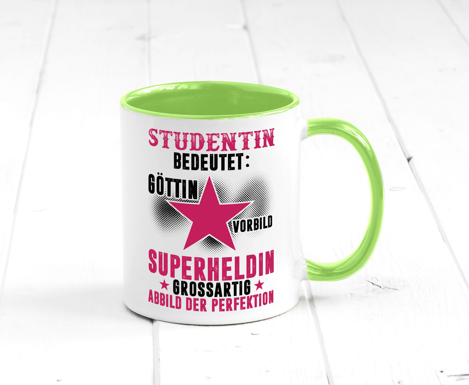 Bedeutung von Studentin | Uni Studium Universität Geschenkidee Humor Tasse