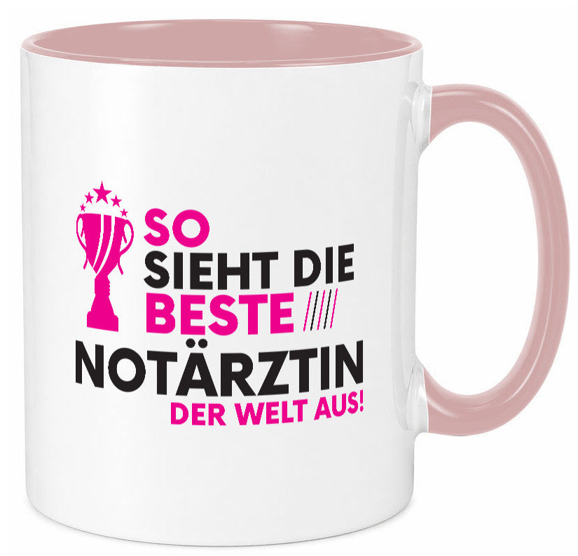 Die Weltbeste Notärztin | Ã„rztin Geschenk Humor Geschenkidee lustiger Spruch Tasse