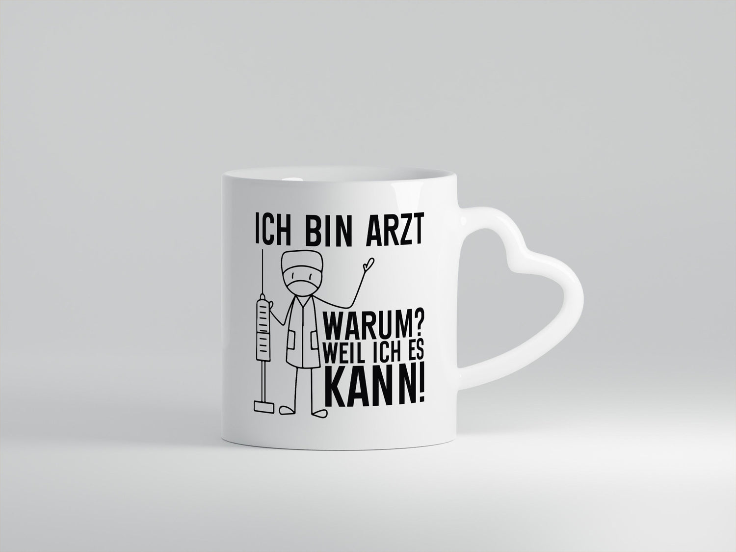 Ich bin Arzt weil es kann | Ärzte Doktor Klinik Geschenk Humor Geschenkidee