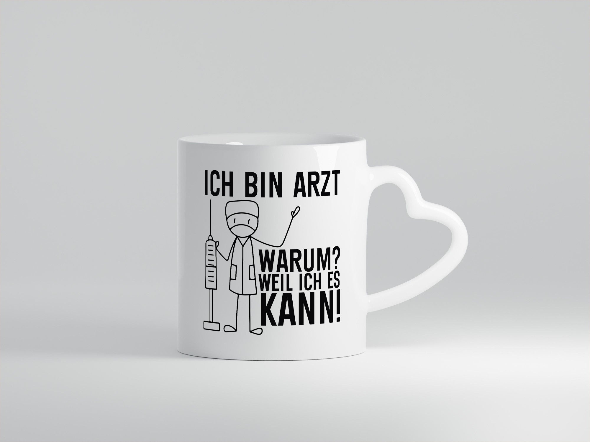 Ich bin Arzt weil es kann | Ärzte Doktor Klinik Geschenk Humor Geschenkidee