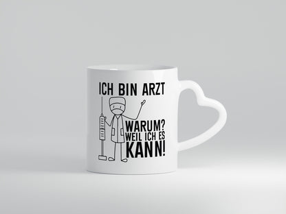 Ich bin Arzt weil es kann | Ärzte Doktor Klinik Geschenk Humor Geschenkidee