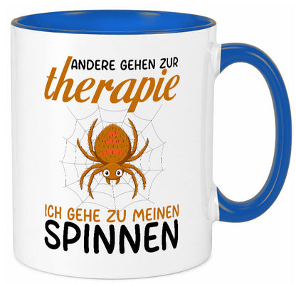 Ich gehe zu meinen Spinnen | Spinnenliebhaber lustiger Spruch Geschenk Humor Tasse