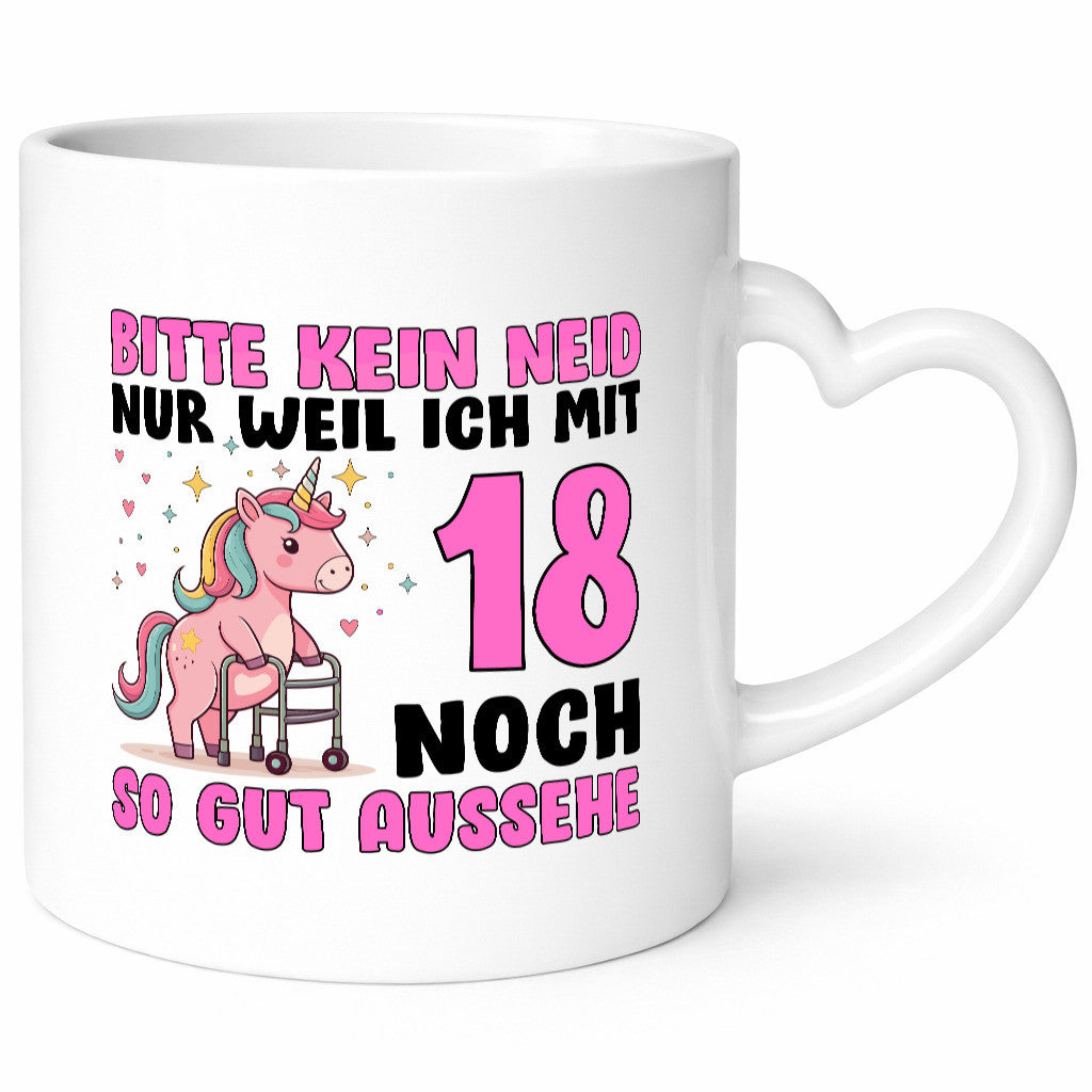 18. Geburtstag | 18 Jahre Mit noch so gut aussehen lustig Geschenkidee Geschenk