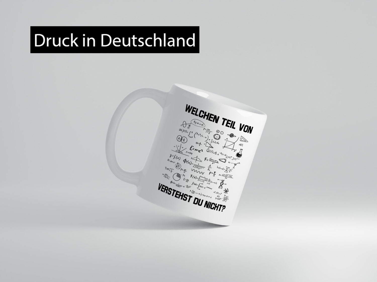 Welchen Teil von verstehst du nicht? | Formeln Geschenkidee Humor Tasse