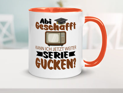 Abi Geschaft | Serie Gucken Bachlor Abitur Geschenk Humor Geschenkidee lustiger