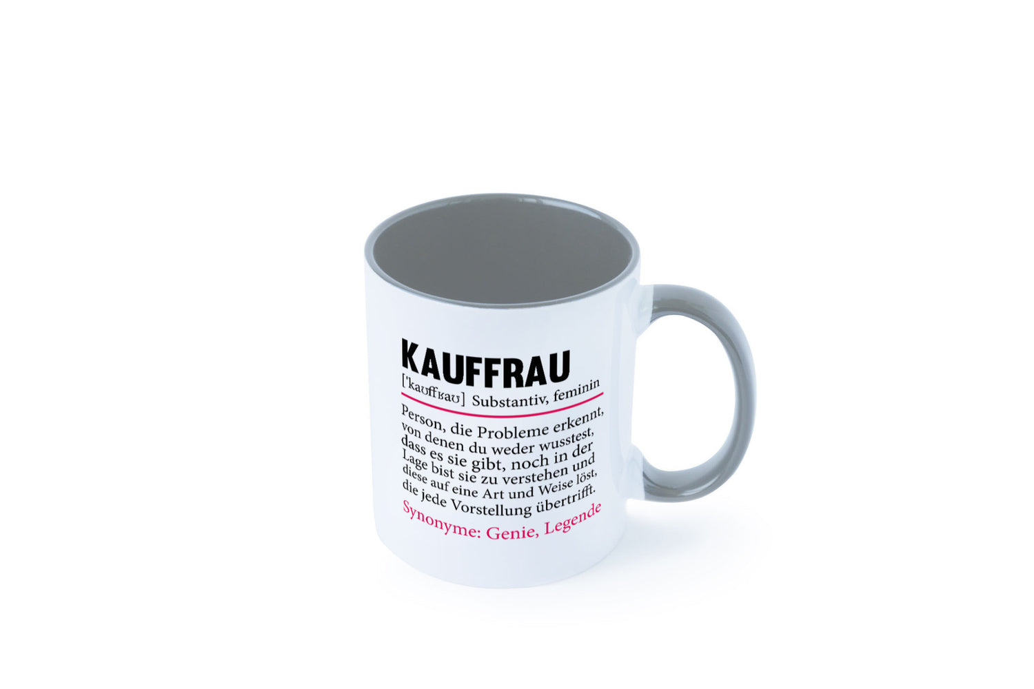 Kauffrau | Humor Spruch Definition Kauffrauen Geschenkidee Tasse