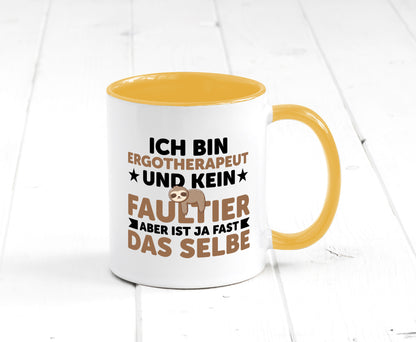 Ich bin kein Faultier: Ergotherapeut | Ergotherapie Geschenk Tierliebhaber