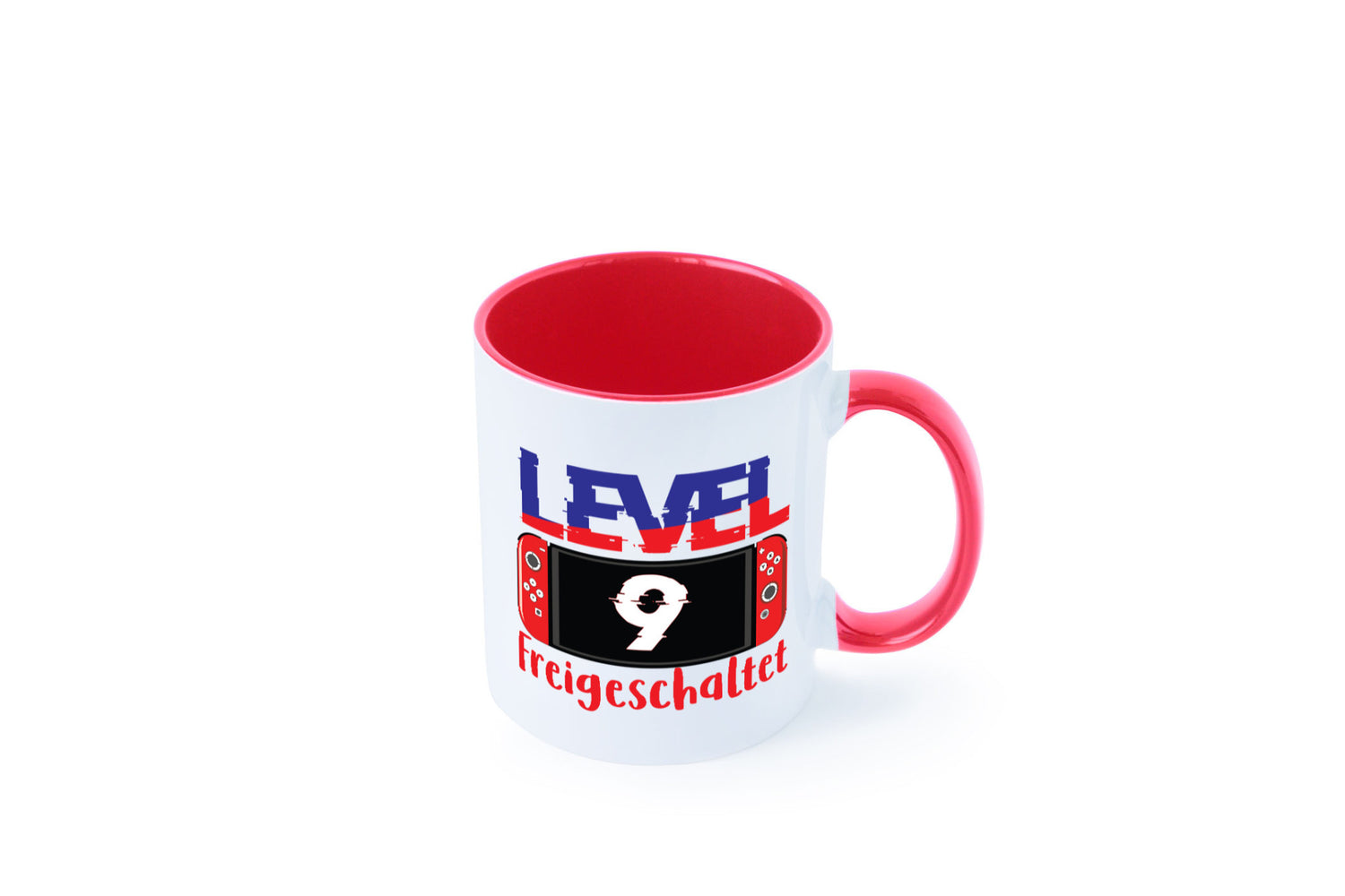 Level 9 Freigeschaltet | 9. Geburtstag Zocker Gamer Humor Geschenkidee Tasse