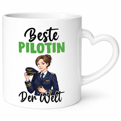 Beste Pilotin | Definition Piloten v2 Geschenkidee Humor Tasse
