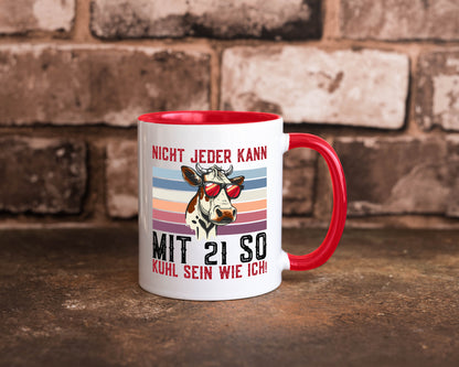 Mit 21 so gut aussehen | 21. Geburtstag Landwirt Bauer v2 Humor Geschenkidee