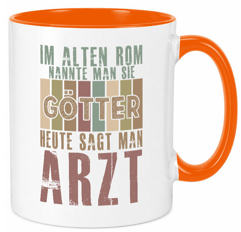 Heute sagt man: Arzt | Medizin Doktor Facharzt Geschenk Humor Geschenkidee Tasse