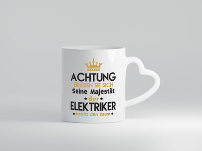 Seine Majestät Elektriker | Elektronik Elektrotechnik lustiger Spruch Geschenk