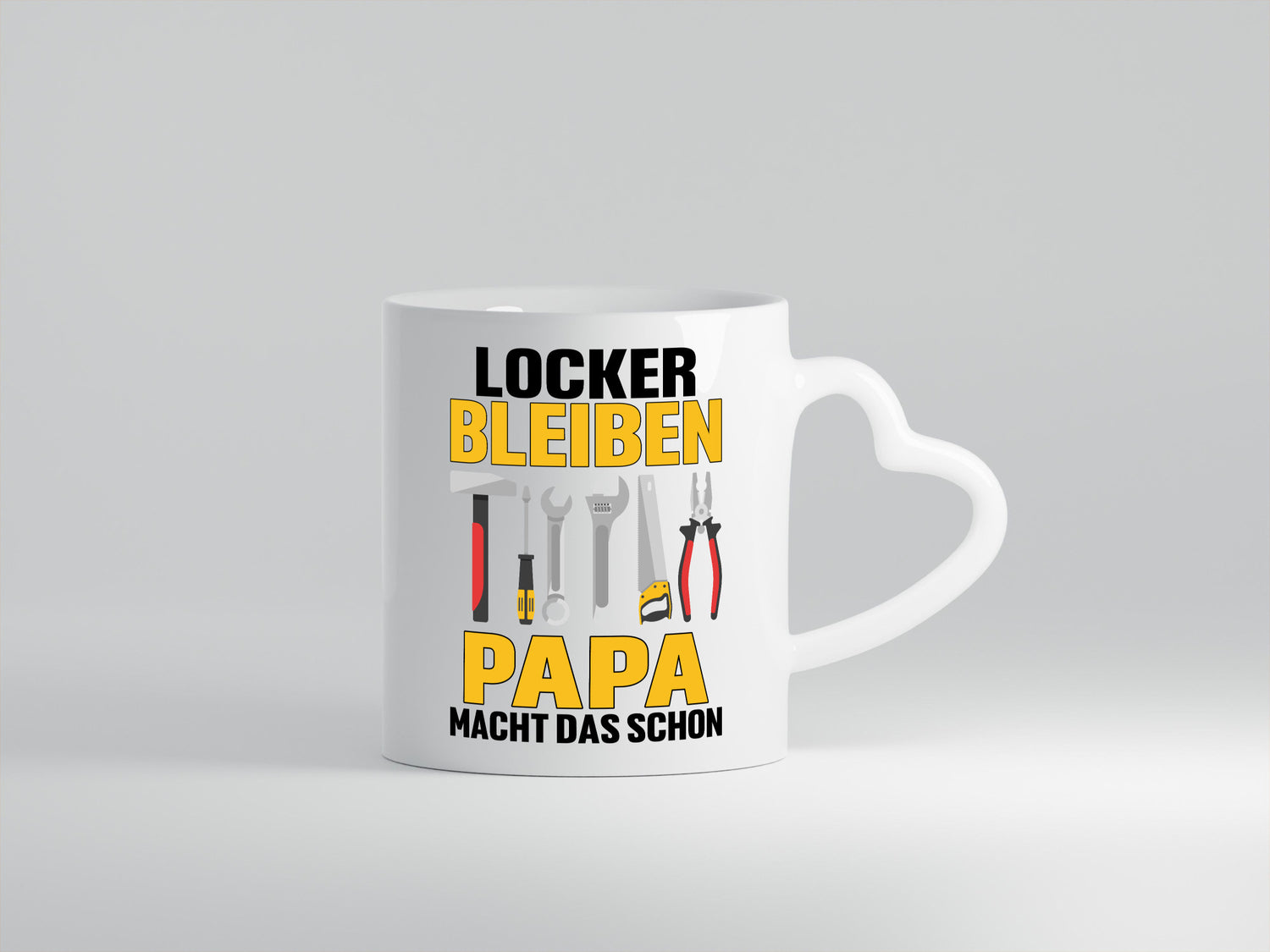 Locker bleiben papa macht das schon | vatertag v2 Geschenkidee Familie Humor