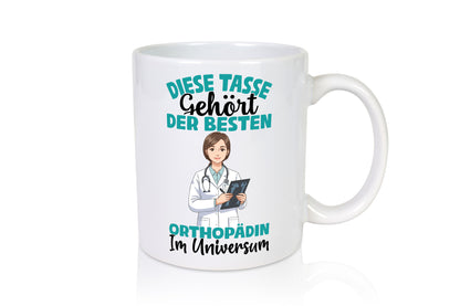 Im Universum: Orthopädin |Orthopädie lustiger Spruch Geschenk Humor