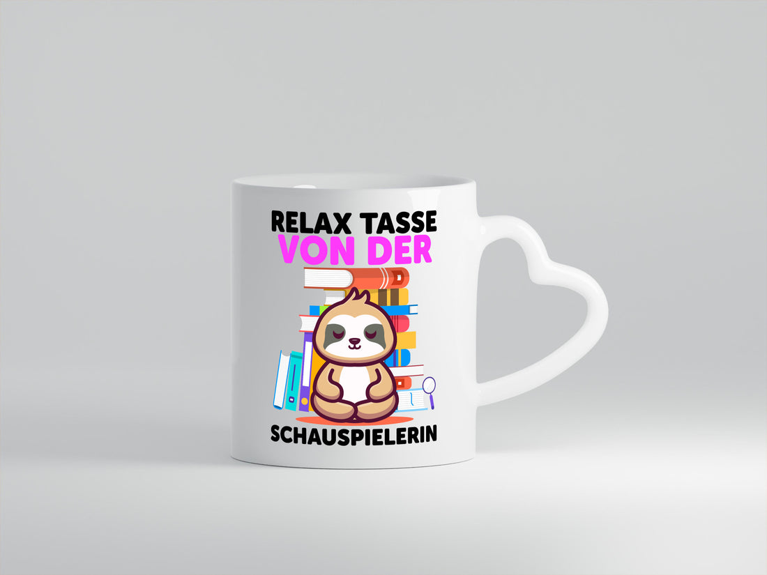 Relax Tasse: Schauspielerin | Theater lustiger Spruch Geschenk Humor