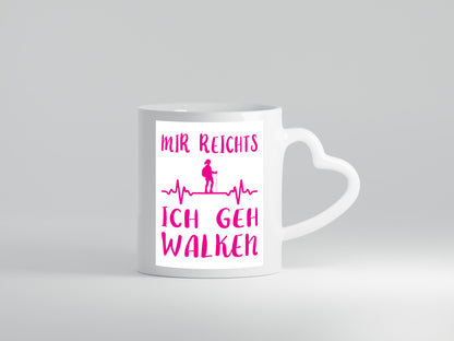 Ich geh walken | Mensch Herzschlag Geschenk Humor Geschenkidee lustiger Spruch