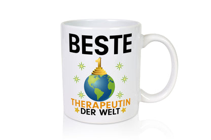 Welt Beste Therapeutin | Psychotherapie Therapie Humor Geschenkidee Tasse