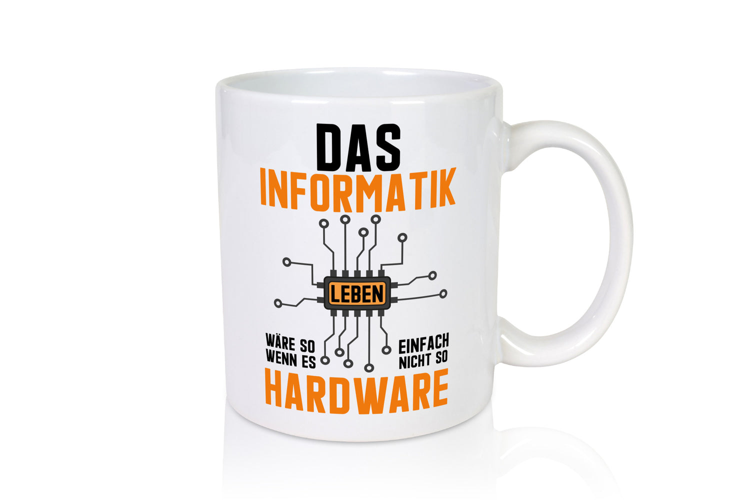Informatik Leben | Hardware Nerd Software Entwickler Geschenkidee Humor Tasse