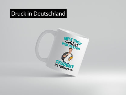 Im Universum: Student | Universität Uni Studium lustig Humor Geschenkidee